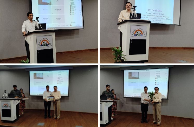 Latest update: Talk delivered by Prof. Sunil Dutt on National Learning Week